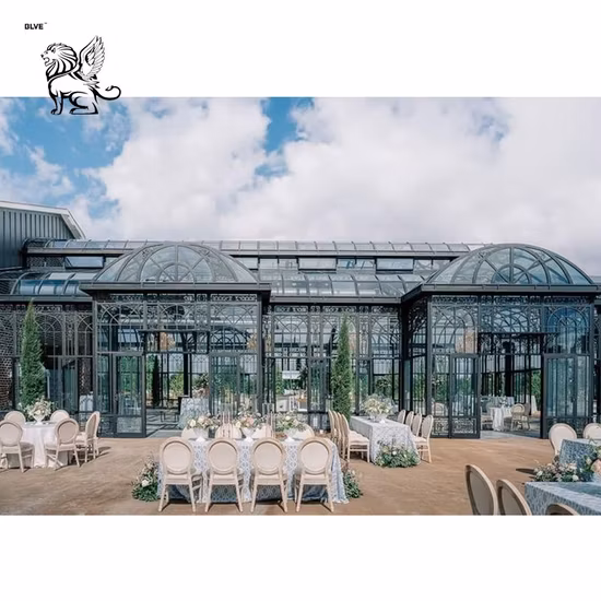 Serra da giardino/serra in vetro/veranda/solarium/gazebo