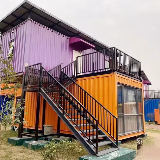 Qualità del fuoco sismico Resistente alla corrosione Flack Pack Container Ufficio Habitalbe Casa modulare