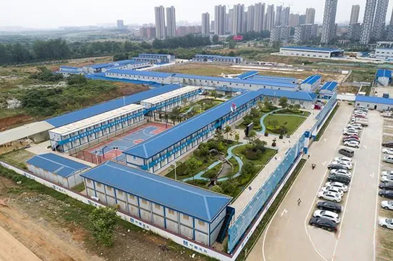 Unità abitativa prefabbricata Casa container modulare espandibile da 20 piedi per cantiere