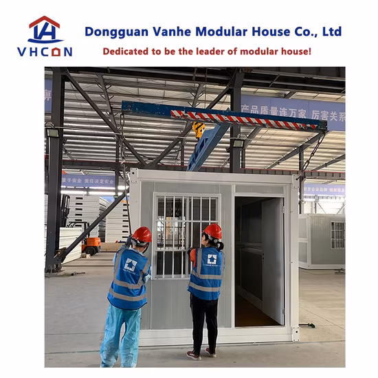 Casa pieghevole prefabbricata prefabbricata di lusso modulare prefabbricata economica della Cina 20FT 40FT in vendita