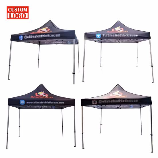 Tenda pieghevole all'ingrosso promozione 300d Oxford tettoia per esterni 10X10